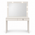 Tocador con Espejo LED y Cajón con Llave
