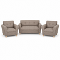 Juego de living 3 piezas – Sofá + 2 sillones