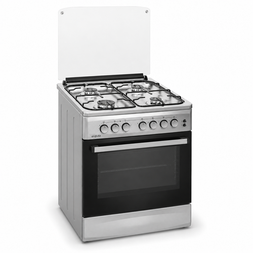 Cocina Enxuta Super Gas 4 Hornallas Inox 60 × 60 cm CENX5642 – Con Detalles