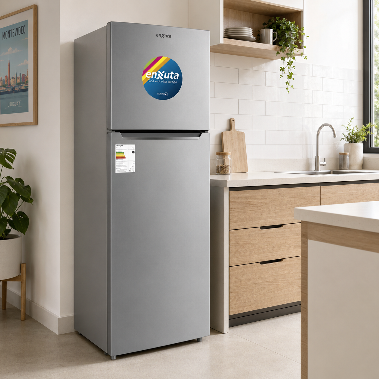Heladera Enxuta RENX 275i Frío Seco Acero Inoxidable – Sin Caja Original