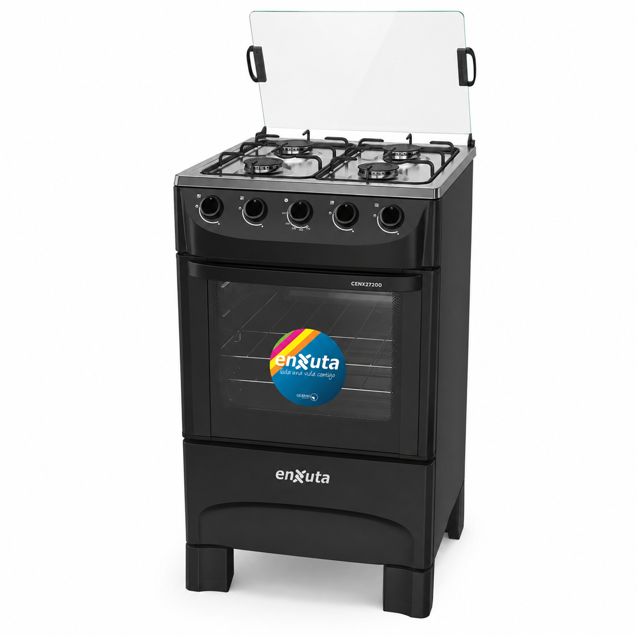 Cocina Multigas Enxuta CENX27200 4 Hornallas