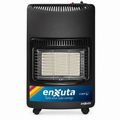 Estufa a Gas Enxuta EENXGV2 Negra con Ruedas