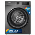 Lavarropas Enxuta Inverter 8 kg Carga Frontal Titanio – LENX1685T