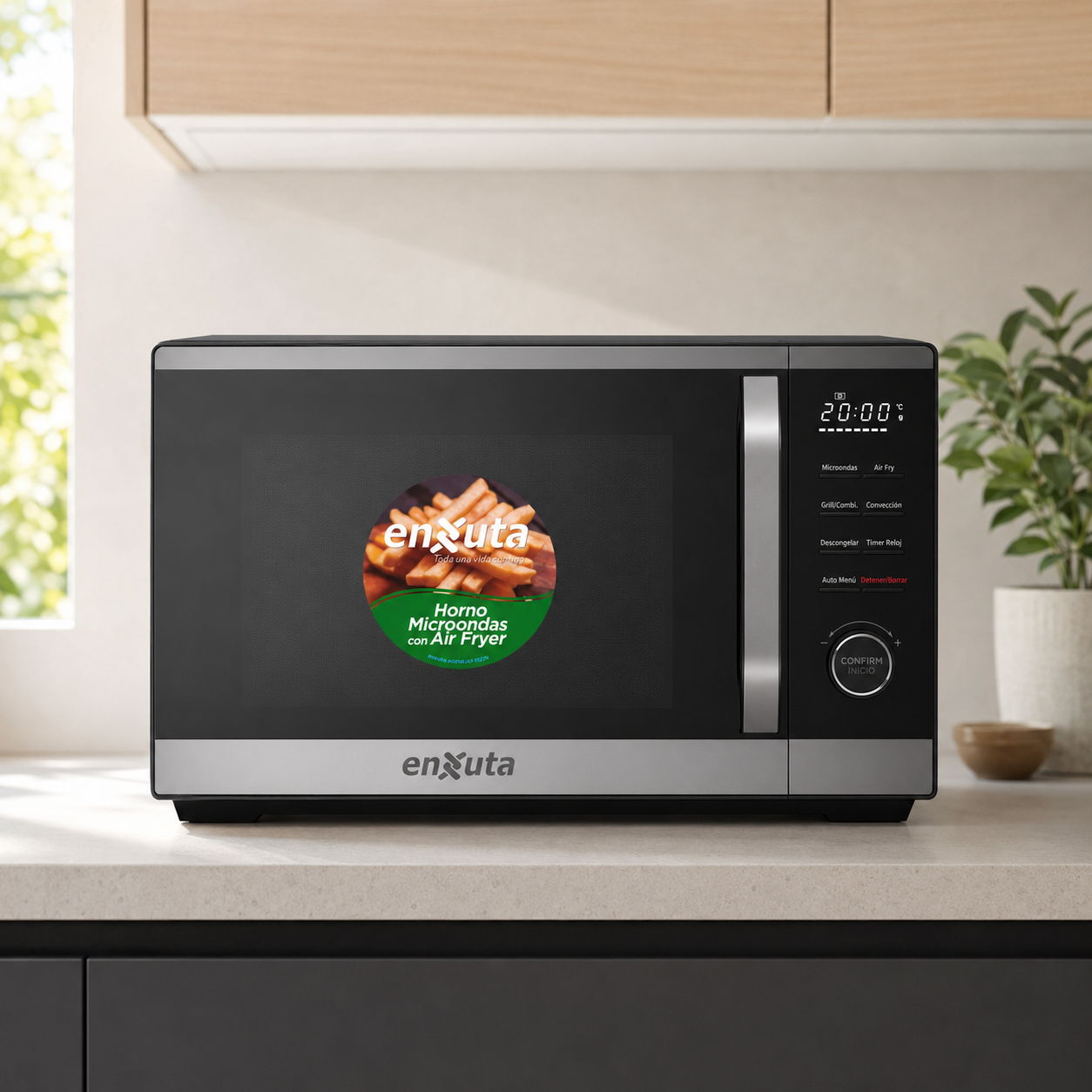 Microondas Enxuta MOENXAF923N 23 L Air Fryer, Grill y Convección – Última Unidad