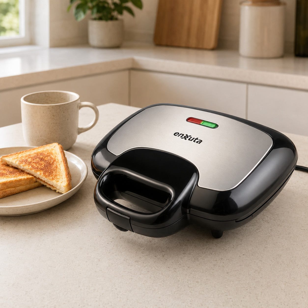 Sandwichera Eléctrica Enxuta SDAENXS211 700 W
