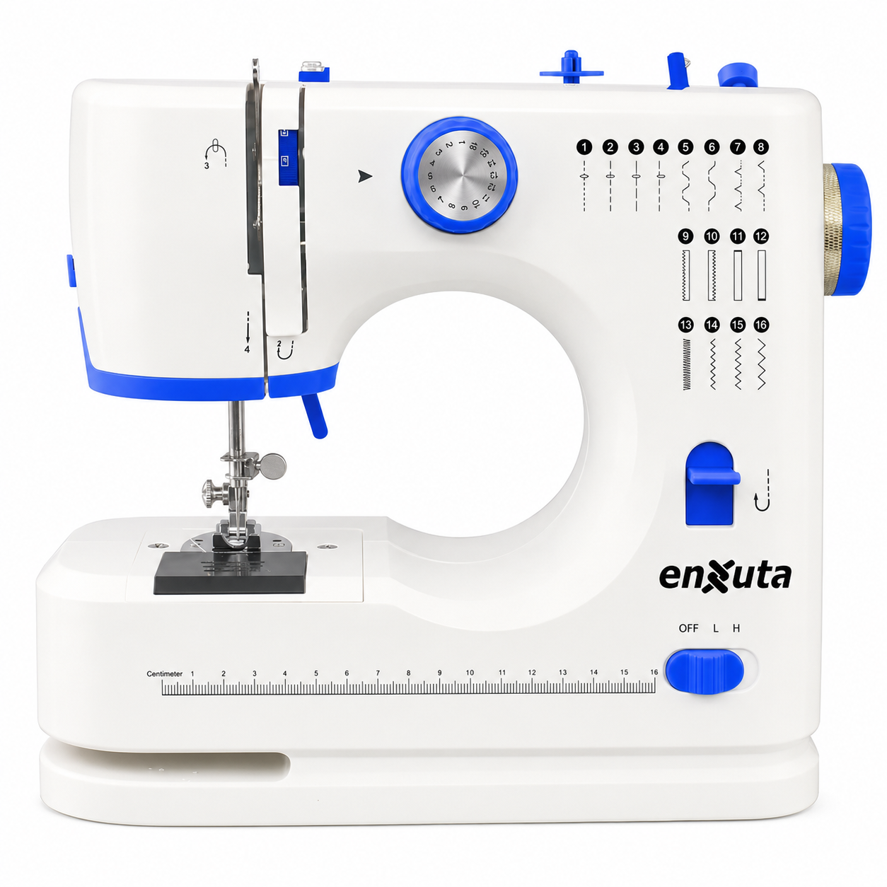 Máquina de Coser Enxuta MCENX3716 – 16 Puntadas