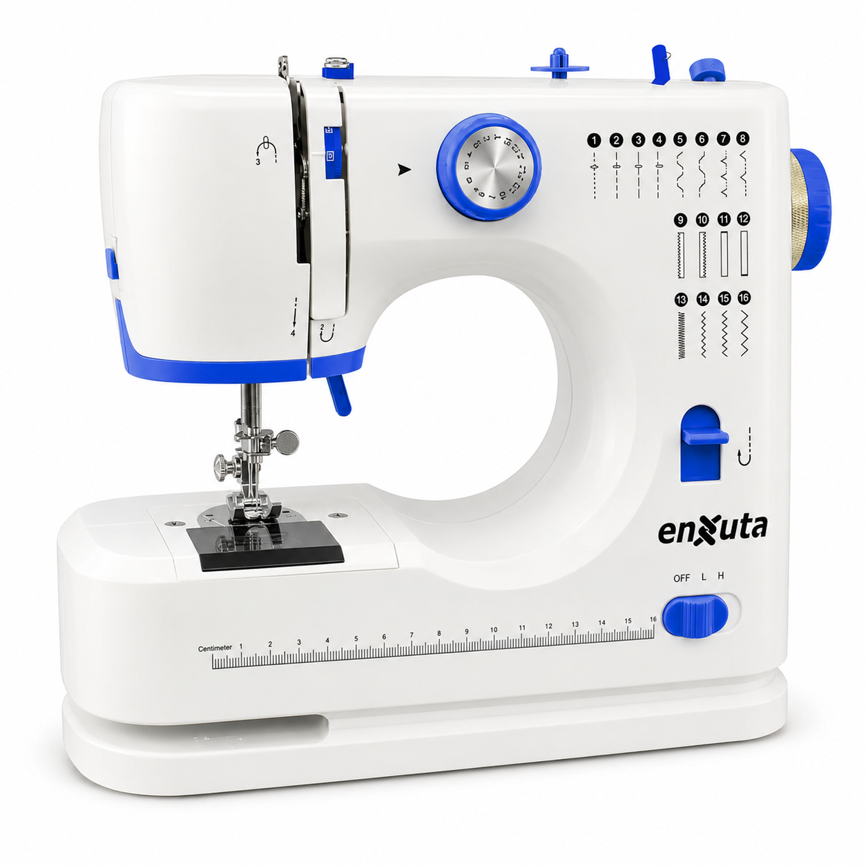Máquina de Coser Enxuta MCENX3716 – 16 Puntadas