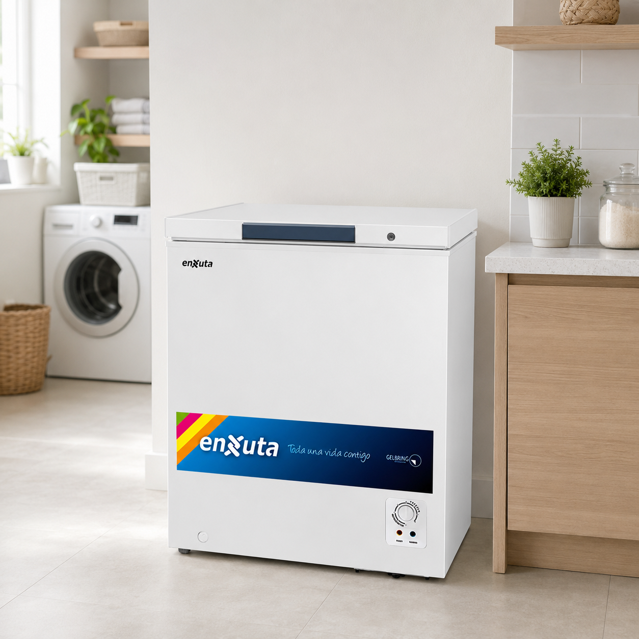 Freezer Horizontal Enxuta FHENX16100 Dual 95 L – Blanco