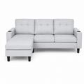 Sofá de Living de 3 Cuerpos con Chaise Longue