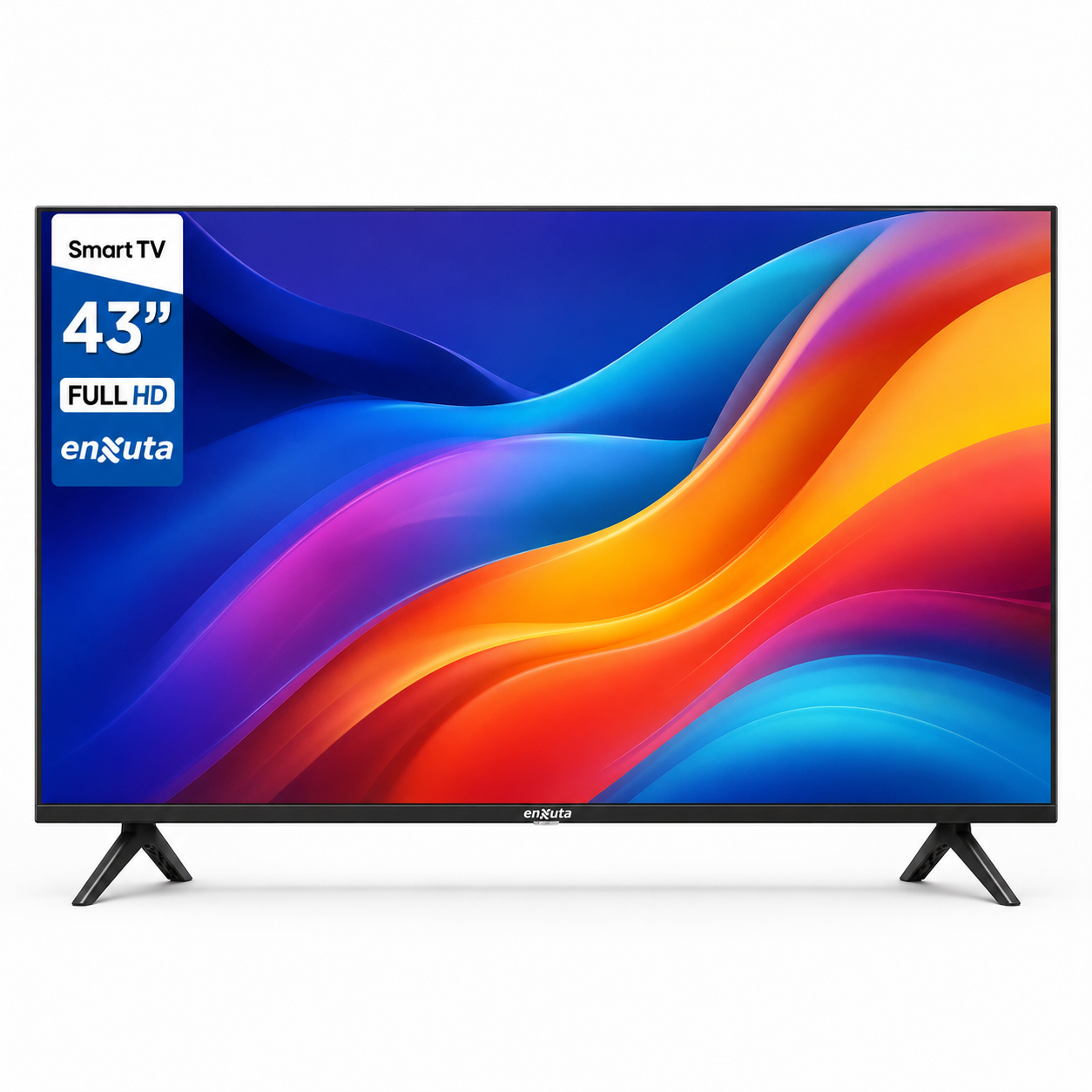 Smart TV Enxuta 43″ Full HD Android 12 – LEDENX1243SDF2KA