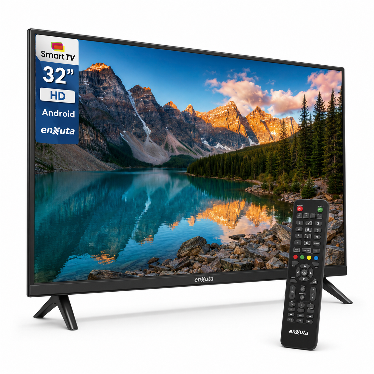 Smart TV Enxuta 32″ HD Android – LEDENX1232SDF2KA