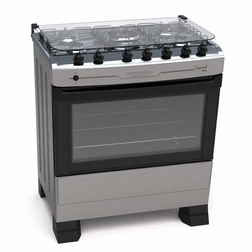 Cocina TEM Gourmet Plus 5 Hornallas a Gas Z2731 – Sin Caja