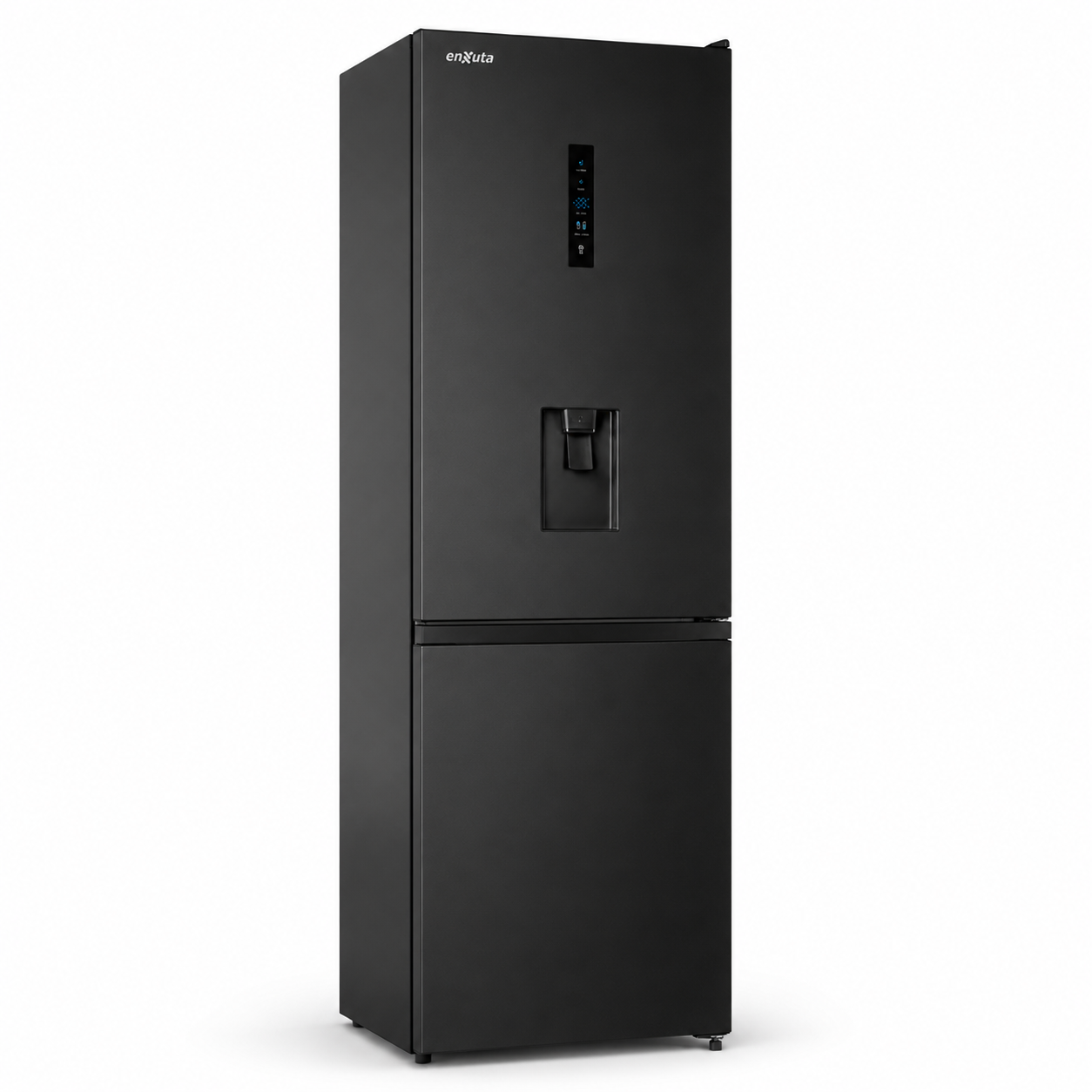 Heladera Enxuta Frío Seco 304 L Negra con Dispensador (Sin Caja)