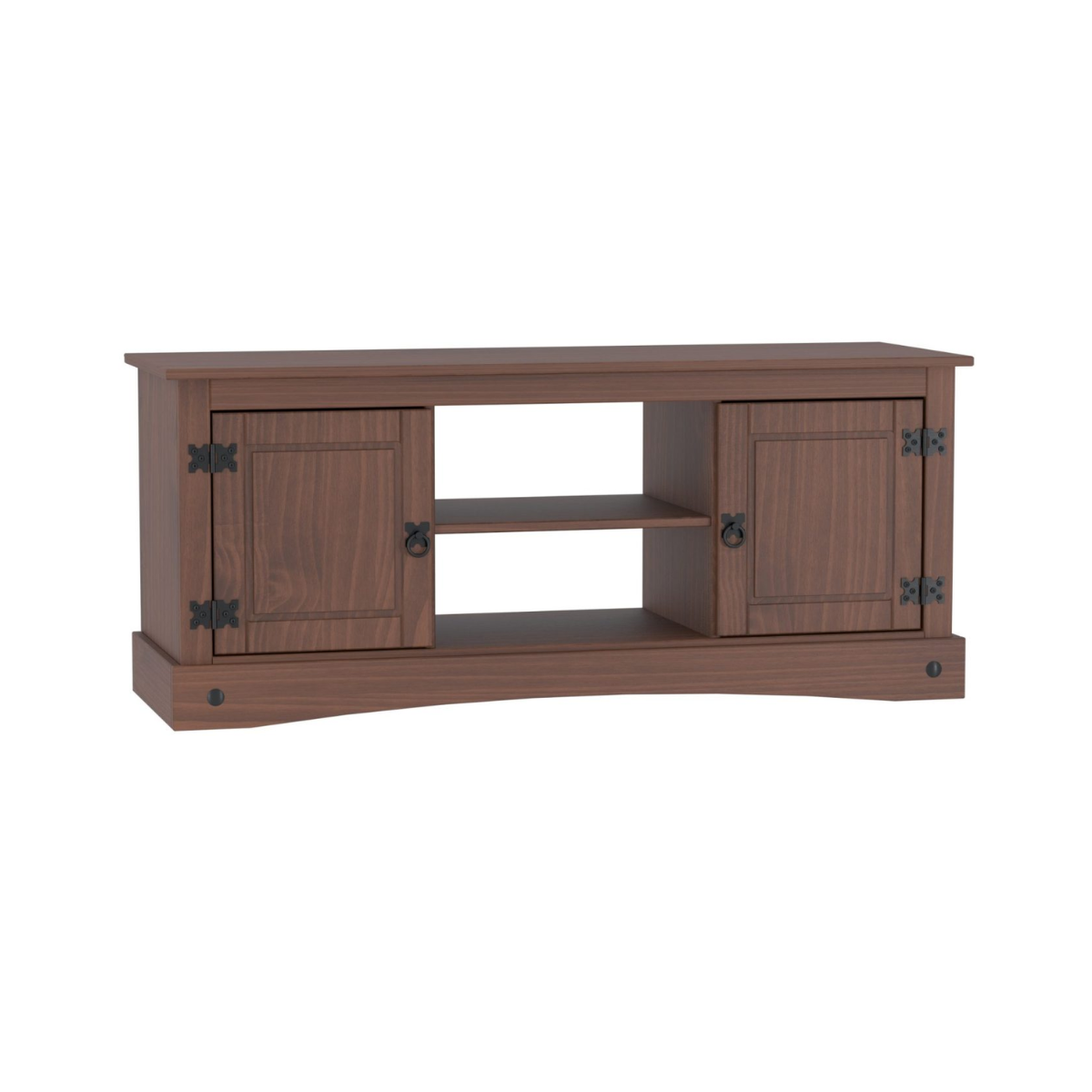Rack Tv Mueble Linea Mexicana 2 Puertas