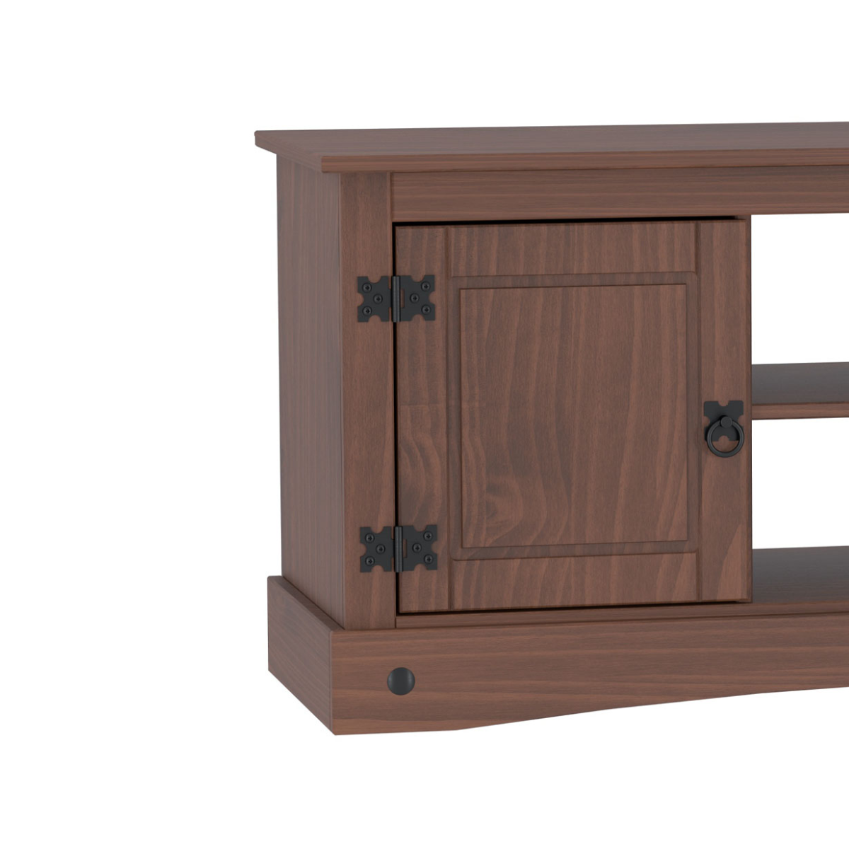 Rack Tv Mueble Linea Mexicana 2 Puertas