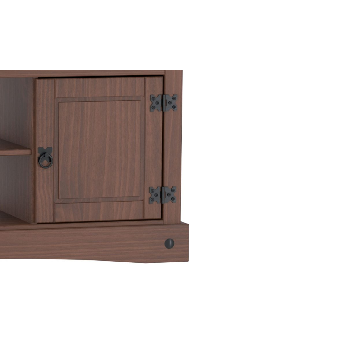 Rack Tv Mueble Linea Mexicana 2 Puertas